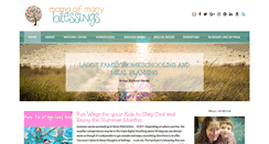 Desktop Screenshot of mamaofmanyblessings.com
